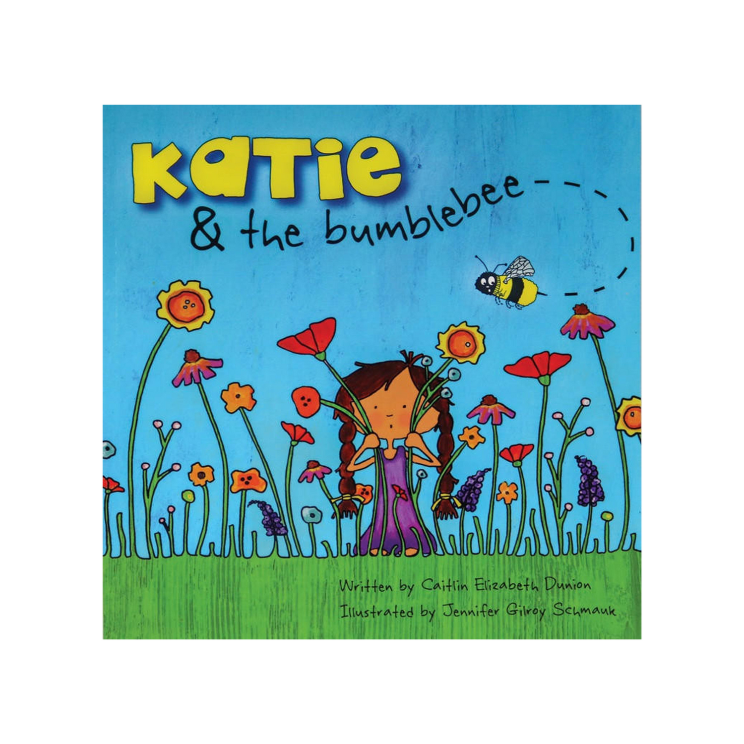 Colorful children's book cover of