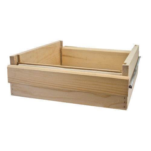 A frame nail assembly jig that allows 10 frames to be built at once on a white background.