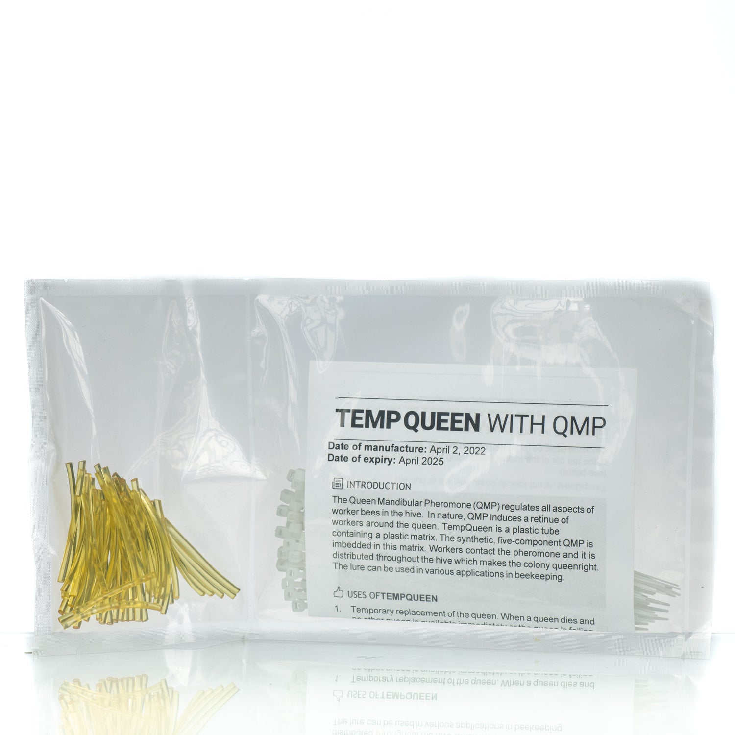 A package of 50 Temp Queen with QMP on a white background
