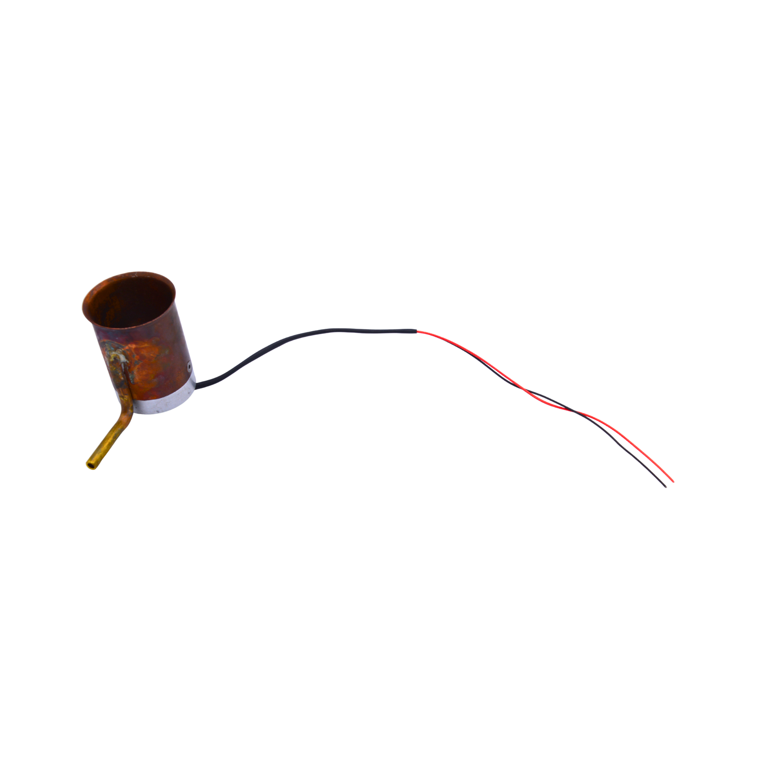 A copper bowl to be used as a replacement pro vap on a white background