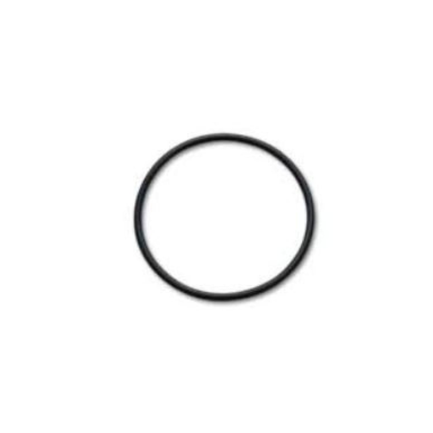 Black rubber O-ring seal shown as a simple circular ring against a white background.