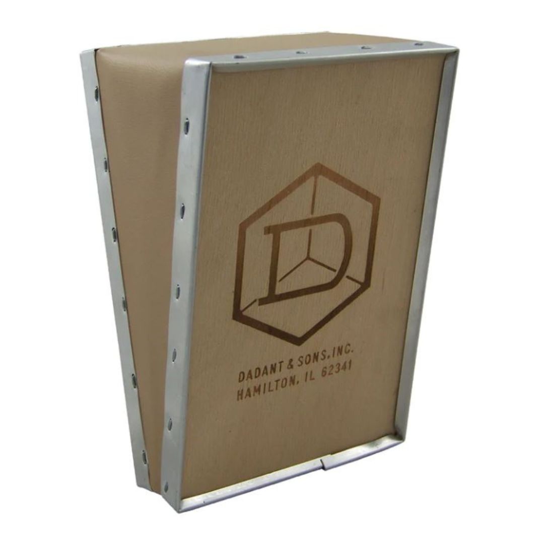 A Dadant replacement vinyl bellows for smokers, with visible brand logo and product information on a white background