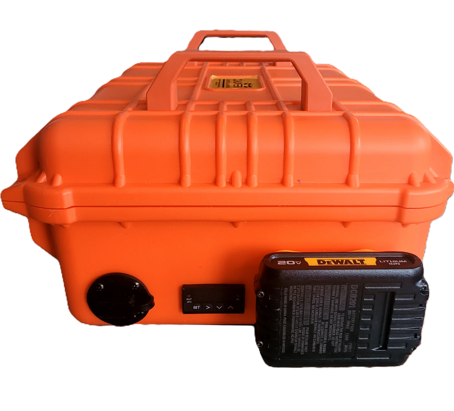 Zauner 150-Cell Queen Cell Carrier/Incubator w/ power tool battery adaptor