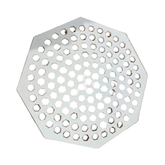 White octagonal perforated bee pontoon on a white background