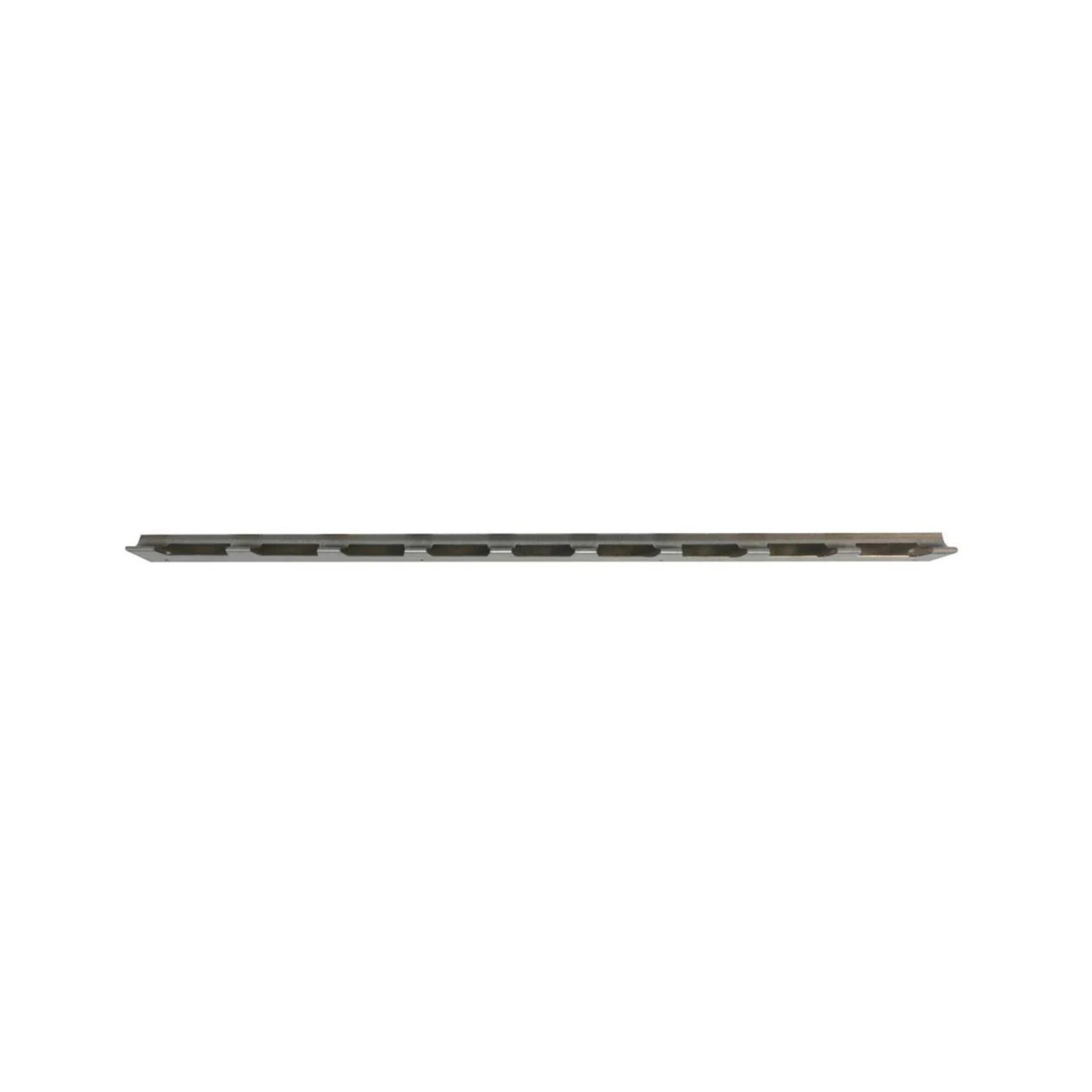 A metal eight-frame stoller spacer rests on a white background