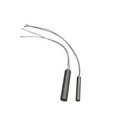 Two uncapping elements on a white background