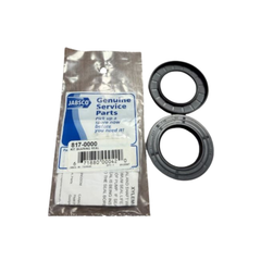 Jabsco genuine service parts kit with two seals on a white background