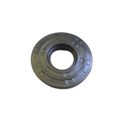 Black mechanical bearing on a white background