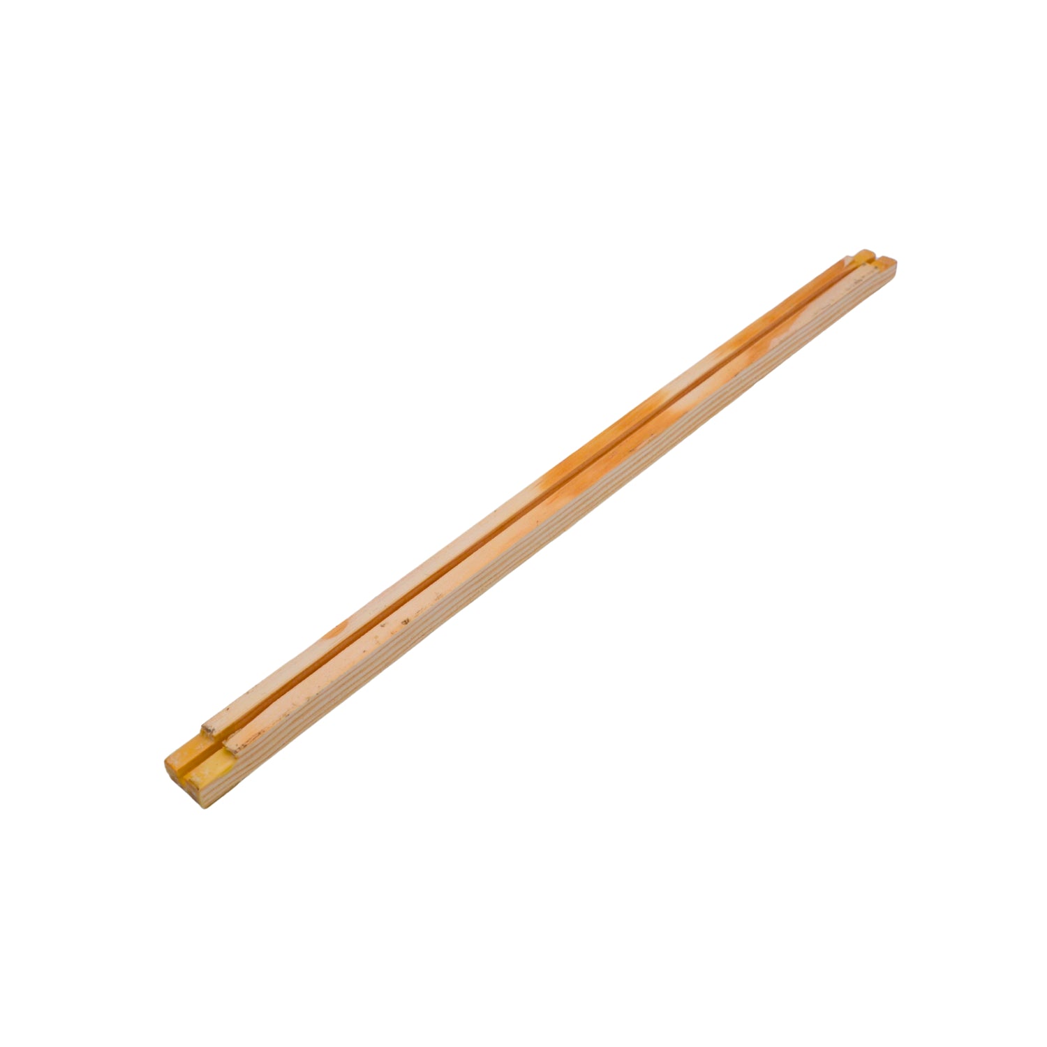A wooden cell bar on a white background