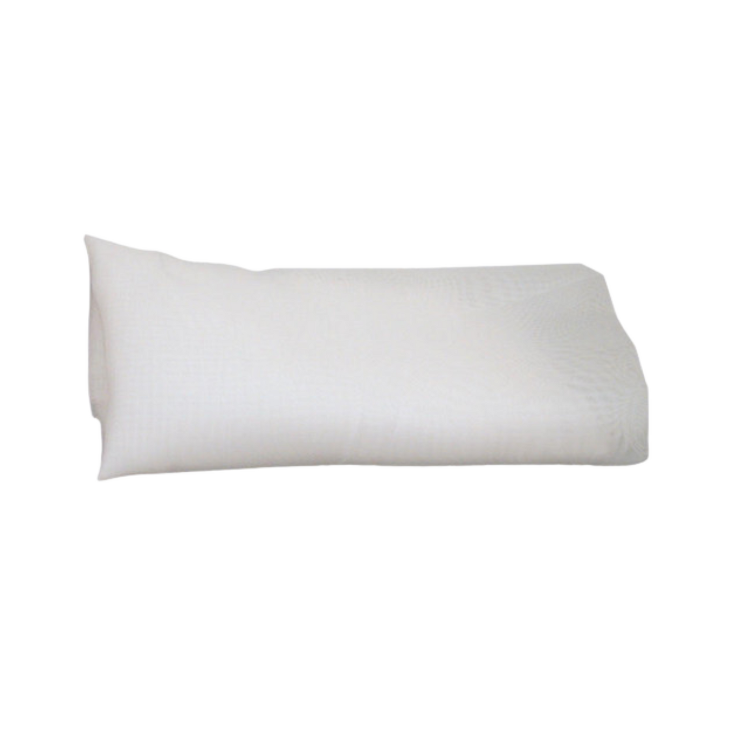 A white nylon straining cloth, fine mesh, laid flat.