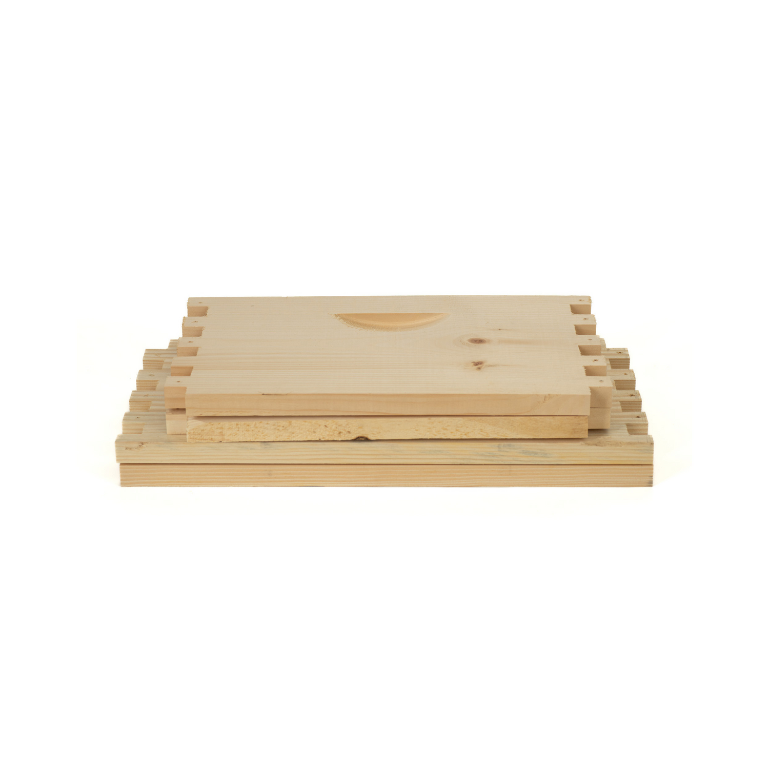 Stack of an unassembled SHW 9 5/8
