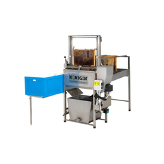 Industrial machine with 'Koenigin' branding on a white background