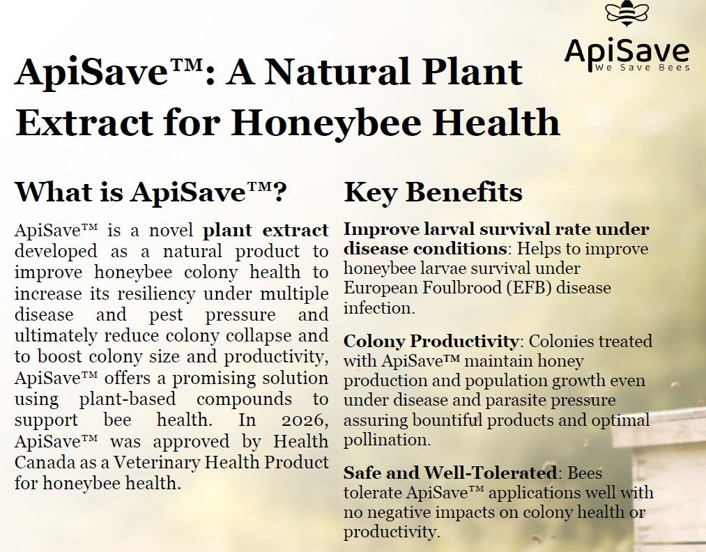 Global Patties 15% Pollen with APISAVE