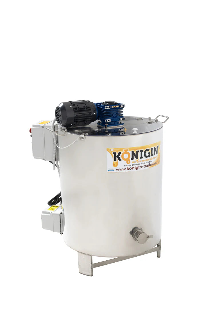 KONIGIN Honey Creamer and Homogenizer, Heated, 26 gallon / 100 Liter - KREM-100-F