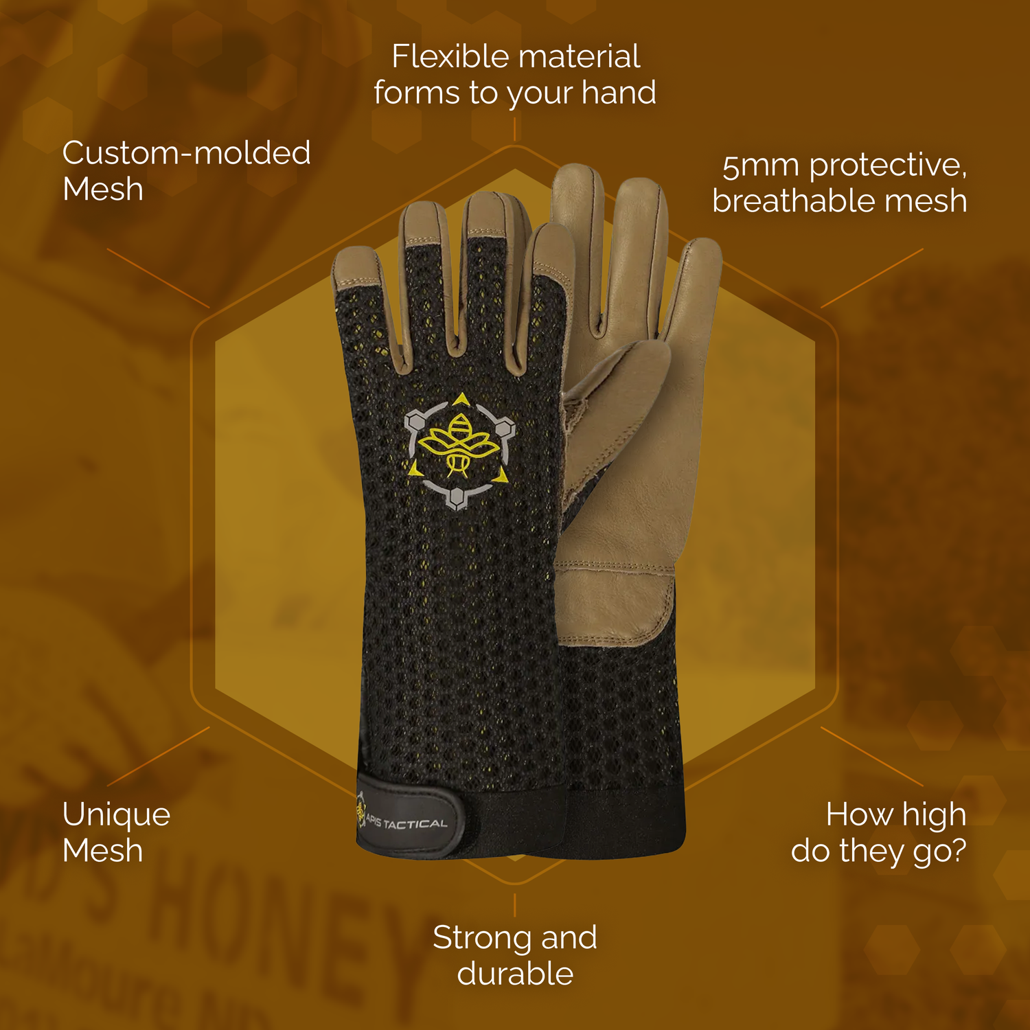 Apis Tactical Heavy Duty Gloves