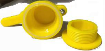 Yellow Inner Threaded Honey Gate