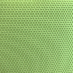 A close up of a fern-green beeswax craft sheet 