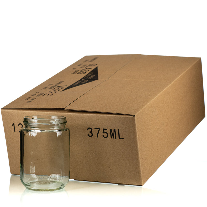 500 Gram Glass Jars (Case of 12)